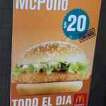 En McDonalds McPollo a sólo $20 pesos por tiempo limitado