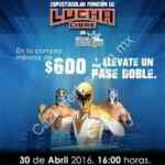 Promoción Día del Niño Paseo Acoxpa: función de lucha libre en compras de $600 o más