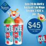 Promoción Sams Club día del niño: 2 Icees grandes por $45 del 28 de abril al 1 de mayo