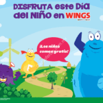 Promoción Wings del Día del Niño: niños comen GRATIS el 30 de abril