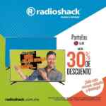 En Radioshack pantallas LG con hasta 30% de descuento y 18 meses sin intereses