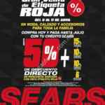 En Sears Gran Venta de Etiqueta Roja del 8 al 11 de abril: hasta 50% de descuento + 15% adicional
