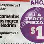 En Soriana medicamentos Nodrim a $1 peso el tercero