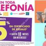 En Suburbia 15% en certificado en toda la telefonía + hasta 18 meses sin intereses