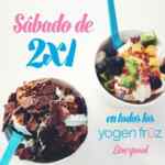2x1 en Yogen Fruz de Liverpool los sábados