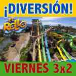 3x2 en El Rollo parque acuático este viernes 27 de mayo