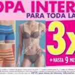 3x2 en ropa interior en Suburbia del 27 de mayo al 2 de junio