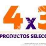4x3 en productos seleccionados en Netshoes