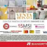Promoción Liverpool Banorte Venta de Plaza: 10% de bonificación comprando a 15 meses sin intereses
