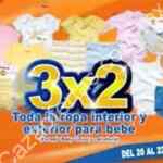 En Chedraui 3x2 en toda la ropa para bebé y 30% de descuento en calcetería para bebés