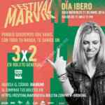 Día Ibero miércoles 11 de mayo: 3x2 en boletos para el Festival Marvin 2016