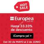 Promoción La Europea Hot Sale 2016: Hasta 33.33% de descuento