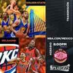 Transmisión GRATIS por internet del juego 4 de los playoffs entre Golden State Warriors Vs Oklahoma City Thunder