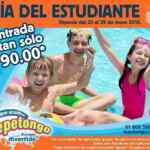 Promoción Tepetongo día del estudiante: Entrada general a sólo $90 para todos los estudiantes