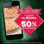 Segunda pizza en Dominos a mitad de precio los días de partidos de la liguilla