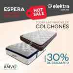 Ofertas Elektra Hot Sale 2016: 30% de descuento en colchones y más en elektra.com.mx