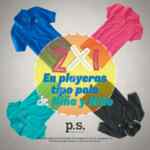 2x1 en playeras polo para niño y niña en P.S. Aéropostale