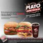 Refresco gratis en la compra de una hamburguesa en City Club