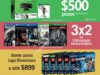 En Sears 3×2 en videojuegos seleccionados