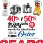 En Sears electrodomésticos Oster con 40% y 50% de descuento