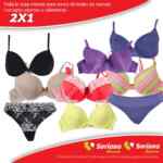 En Soriana Mercado 2x1 en ropa interior de mujer