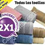 En Soriana 2x1 en toallas solo hoy 24 de marzo
