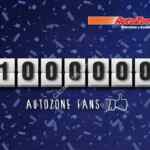 Cupón AutoZone 20% de descuento por 1 millón de fans en Facebook