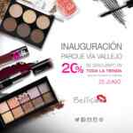 Inauguración Bellísima Vía Vallejo 25 de junio: 20% de descuento en toda la tienda