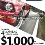 Llantas BFGoodrich hasta $1,000 en gasolina al comprar 4 llantas
