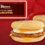 Cupón McDonalds 2 McMuffin a $35 y 2 pollo tocino crispy por $89 el 7 de junio