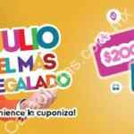 Cuponiza Julio Regalado 2016 en Soriana: descuento en pantallas, relojes, computadoras, etc.
