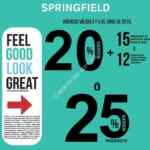 Hasta 25% de descuento en tiendas Springfield el 3 y 4 de junio