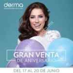 Venta de Aniversario Farmacias Derma: 20% en monedero del 17 al 20 de junio
