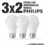 En Home Depot 3x2 en focos LED Philips