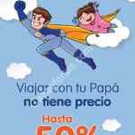Promoción Interjet Día del Padre: hasta 50% de descuento en todos los destinos