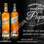 Promoción Día del Padre Johnnie Walker: grabado de botella gratis en Bodegas Alianza