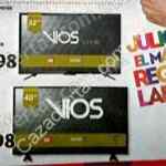 Ofertas Julio Regalado 2016 en pantallas: LED Vios 32 pulgadas a $2,598 y 40 pulgadas a $3,998
