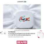 En Sears maleta deportiva GRATIS en la compra de una fragancia Lacoste