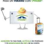 Promoción Tag Pase 100% de bonificación en vacaciones de Verano