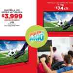 En Elektra pantalla LED de 40" HKPRO Full HD a $3,999 este fin de semana