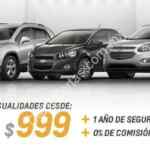 Promoción 20 días Chevrolet 2016: Mensualidades desde $999 + año de seguro gratis + 0% comisión por apertura
