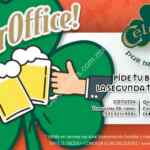 Promoción After Office en Celtics Pub: segunda bebida a sólo $1 peso los miércoles y jueves después de las 6:00 PM