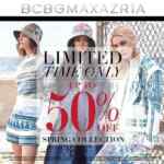 Rebajas en BCBGMAXAZRIA: Hasta 50% de descuento en Spring Collection