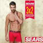 En Sears 3x2 en ropa interior, pijamas y calcetines para hombre