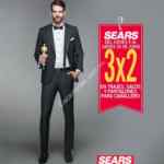 En Sears 3x2 en trajes, sacos y pantalones para caballero
