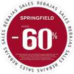 Segundas rebajas Springfield: Hasta 60% de descuento