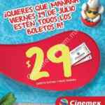 Promoción Cinemex 29 de julio: todos los boletos a $29