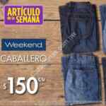 Artículo de la semana Suburbia del 11 al 17 de julio: Jeans Weekend para caballero a $150
