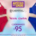 Artículo de la Semana Suburbia 25 al 31 de julio: Coordinado Carnival a $95