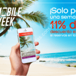 Cupón Hoteles.com Mobile Week: 11% de descuento adicional al reservar por la app móvil